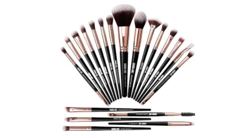 Professional Travel Makeup Brushes Set